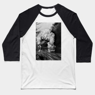 Steaming into Goathland Baseball T-Shirt